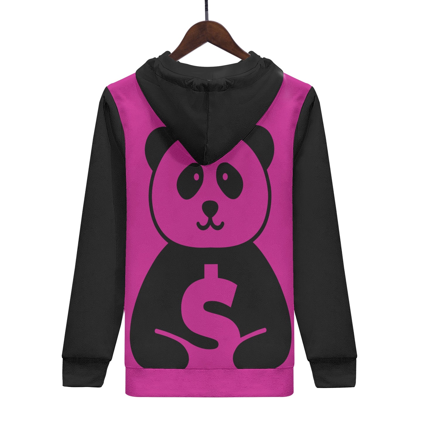 Trap Star Valley Panda Purple/Blk Mens Hoodie