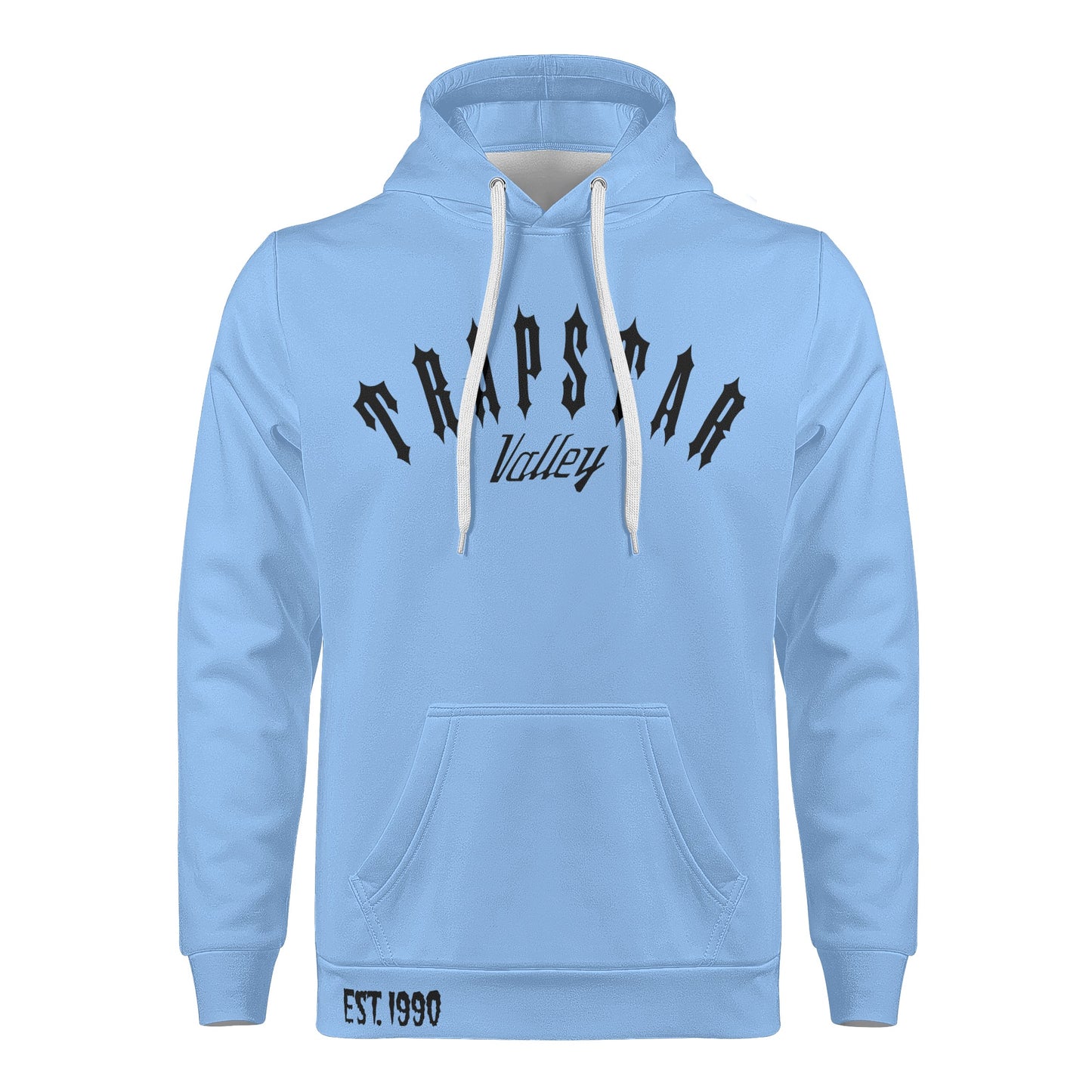 Trap Star Valley Panda 1.0 Sky Blue Mens Hoodie