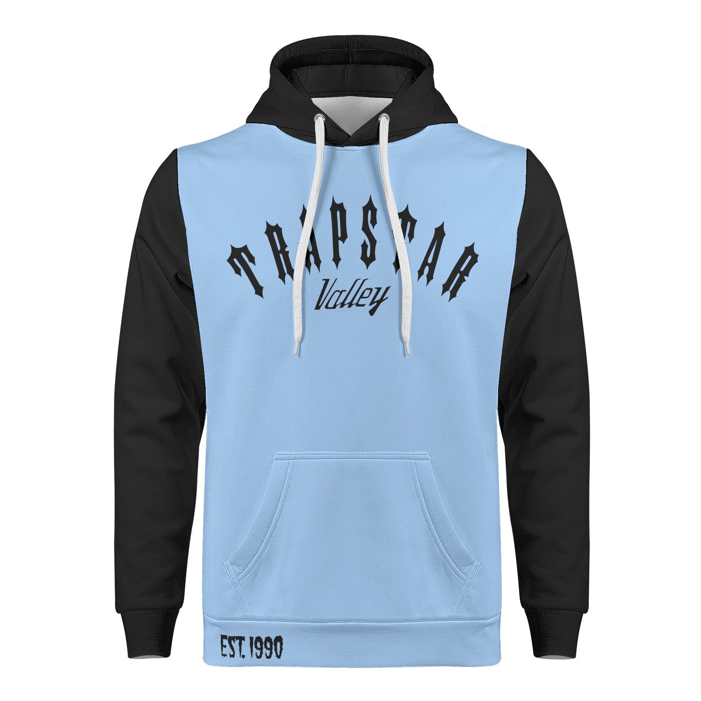 Trap Star Valley Panda 1.0 Sky Blue Mens Hoodie