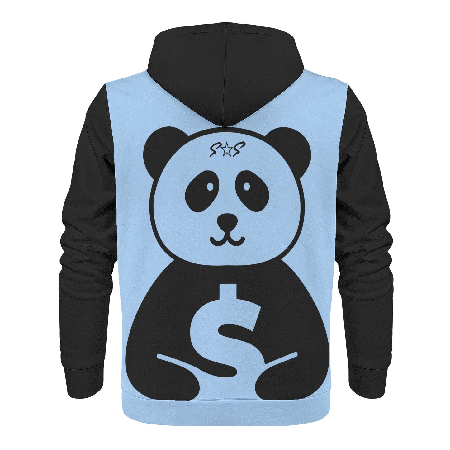 Trap Star Valley Panda 1.0 Sky Blue Mens Hoodie