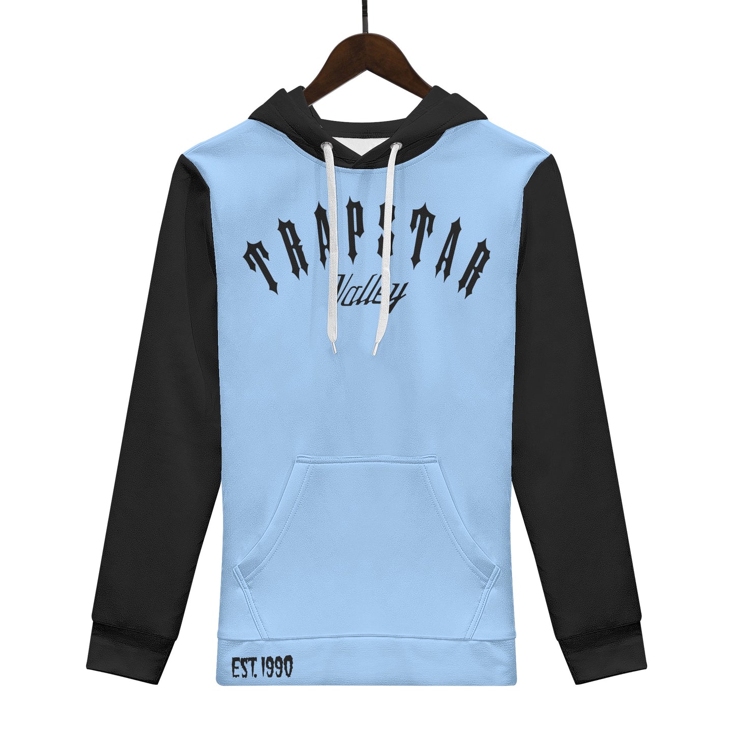 Trap Star Valley Panda 1.0 Sky Blue Mens Hoodie