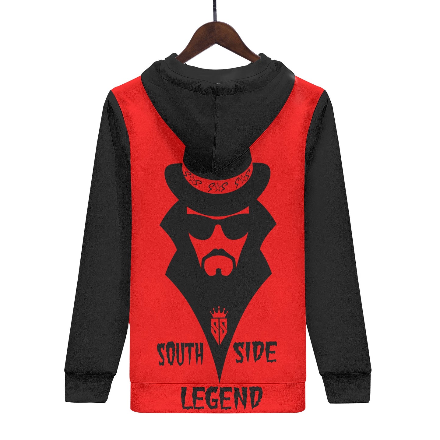 Trap Star Valley Legend 3.0 Red Mens Hoodie