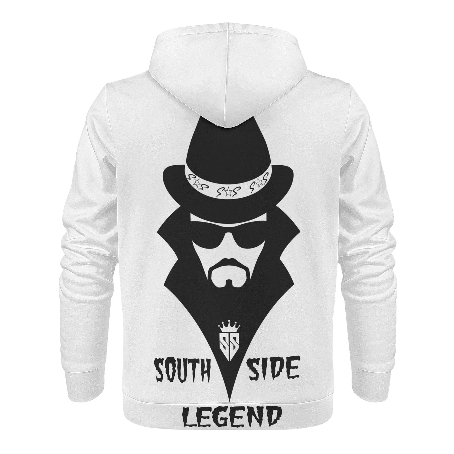 Trap Star Valley Legend 3.0 White Mens Hoodie