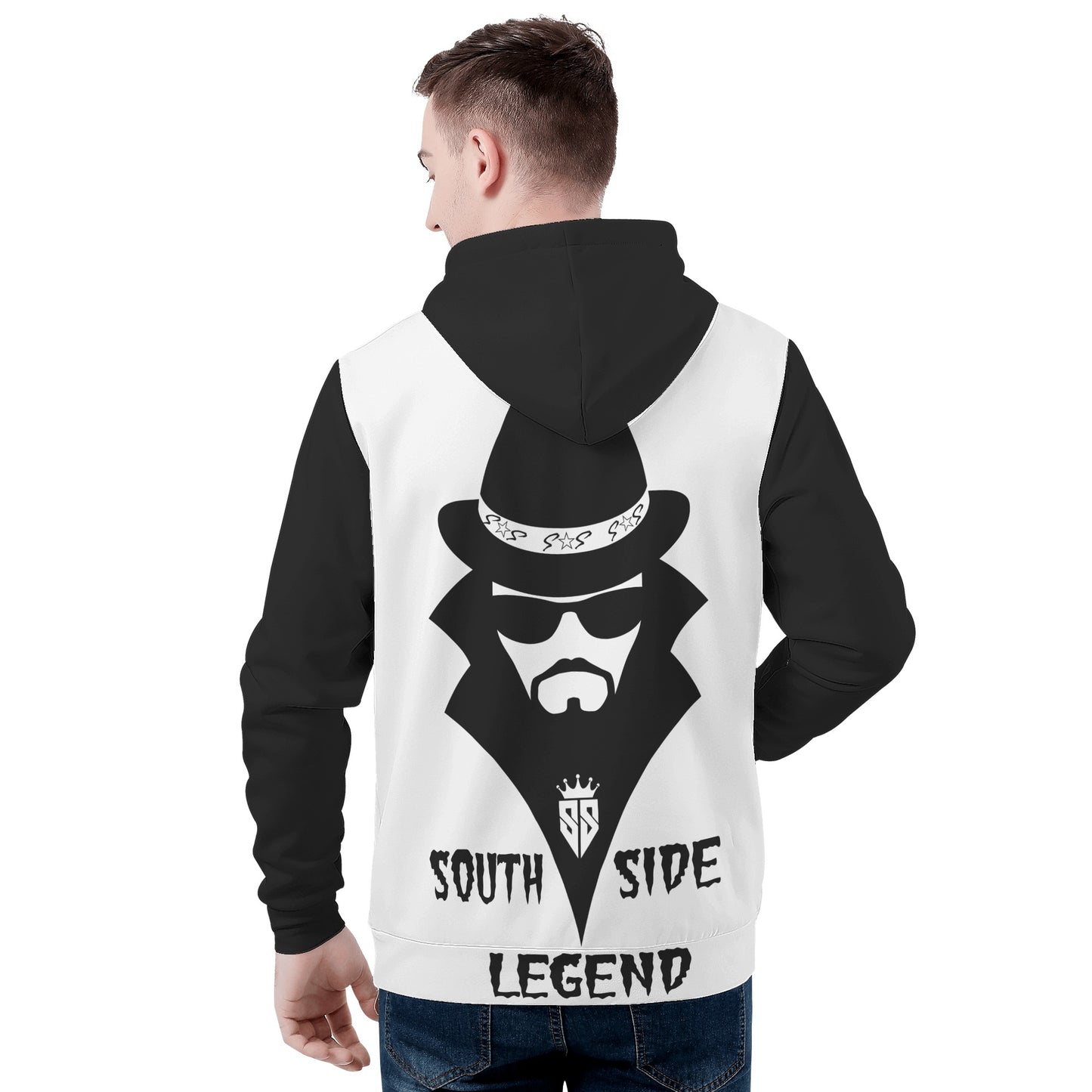 Trap Star Valley Legend 3.0 White Mens Hoodie