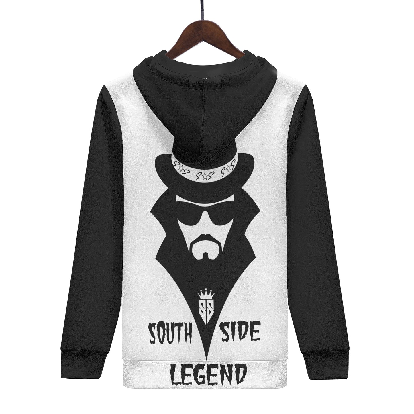 Trap Star Valley Legend 3.0 White Mens Hoodie