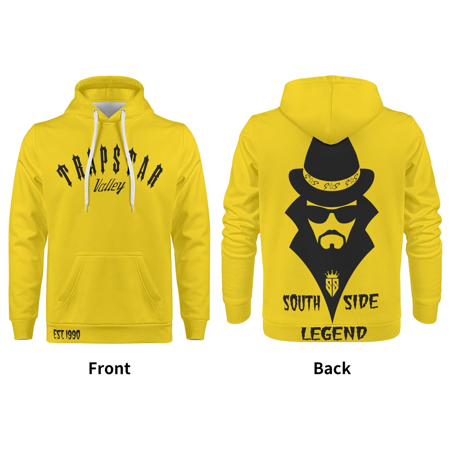 Trap Star Valley Legend 3.0 Gold Mens Hoodie