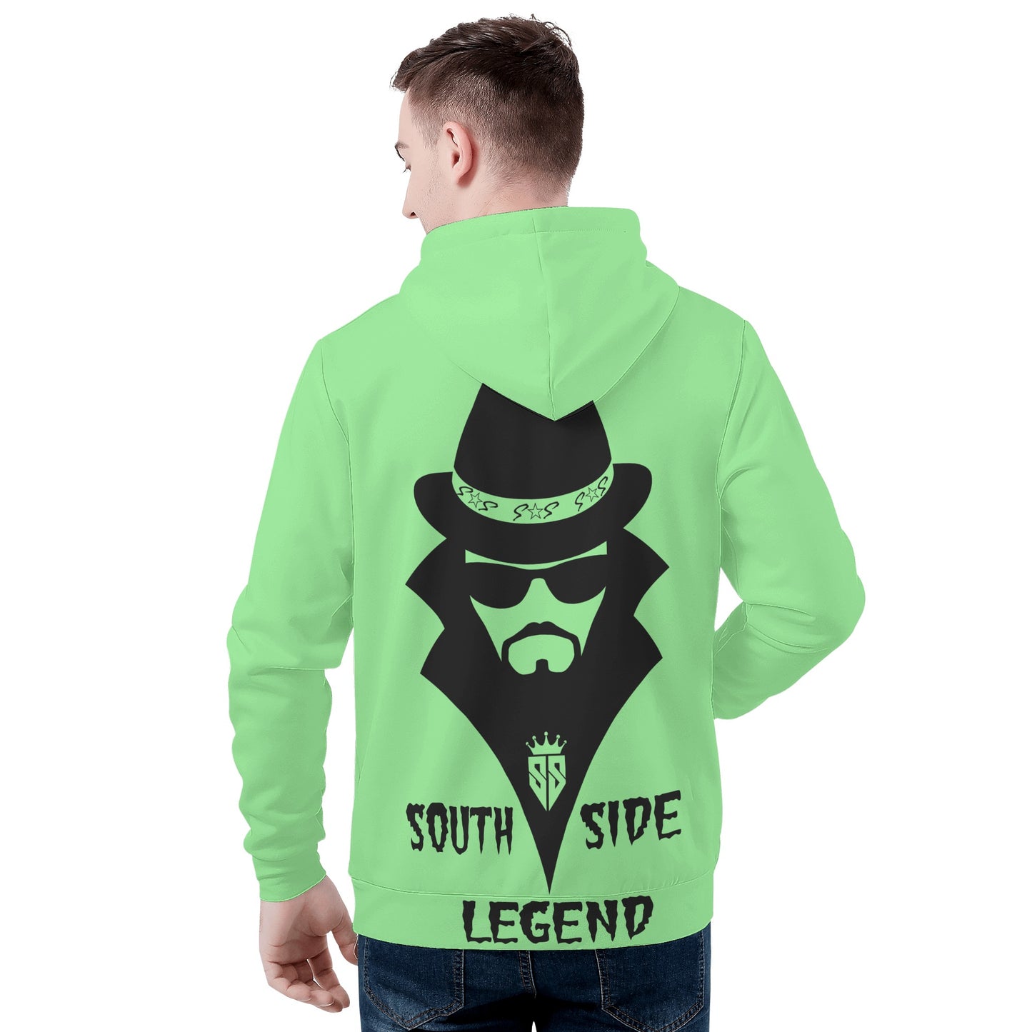 Trap Star Valley Legend 3.0 Mint Green Mens Hoodie