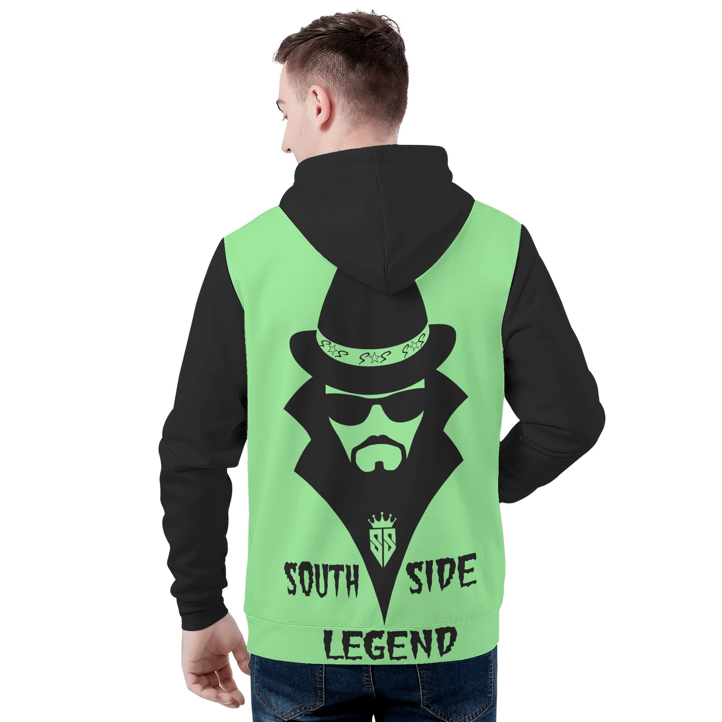 Trap Star Valley Legend 3.0 Mint Green Mens Hoodie