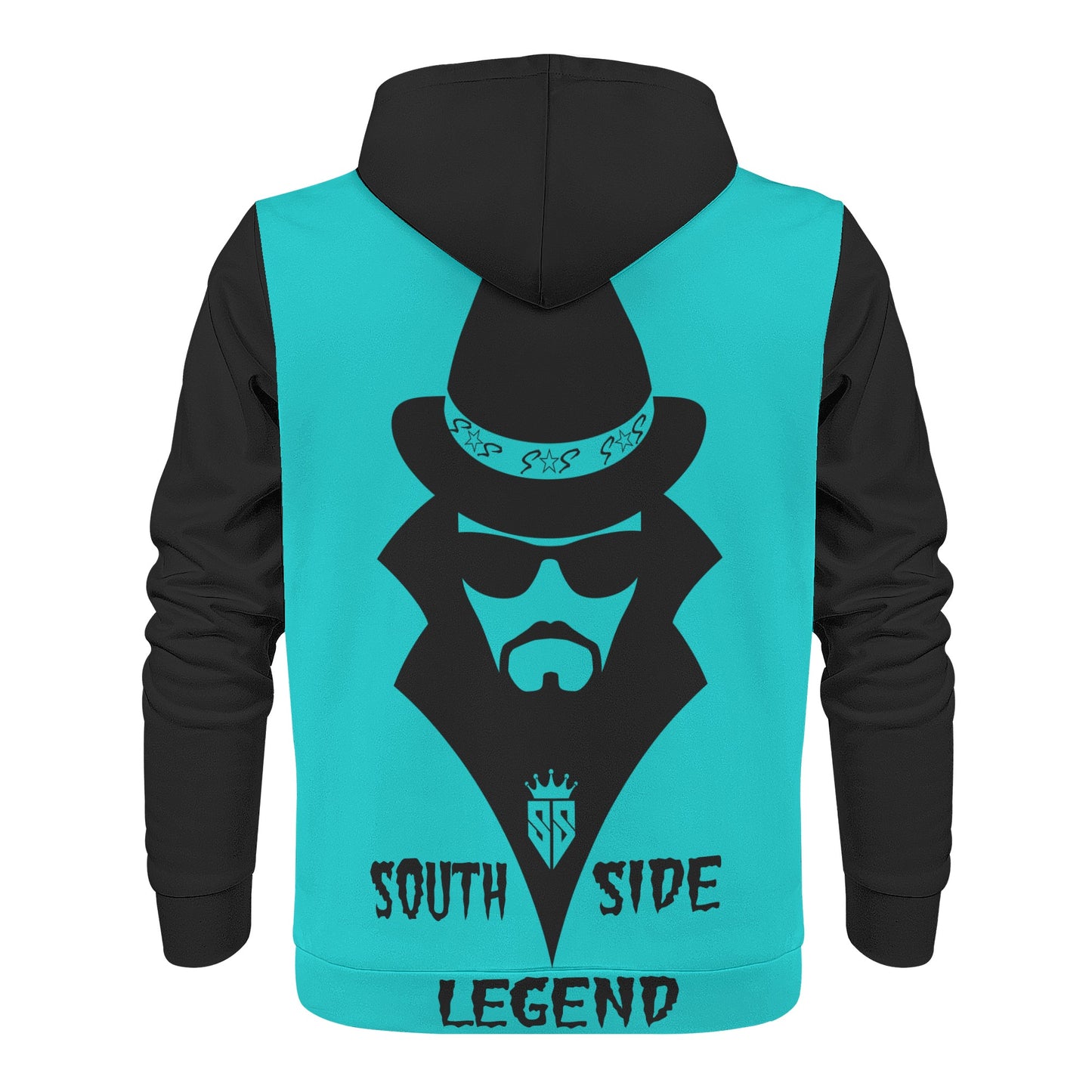 Trap Star Valley Legend 3.0 Turquoise Mens Hoodie