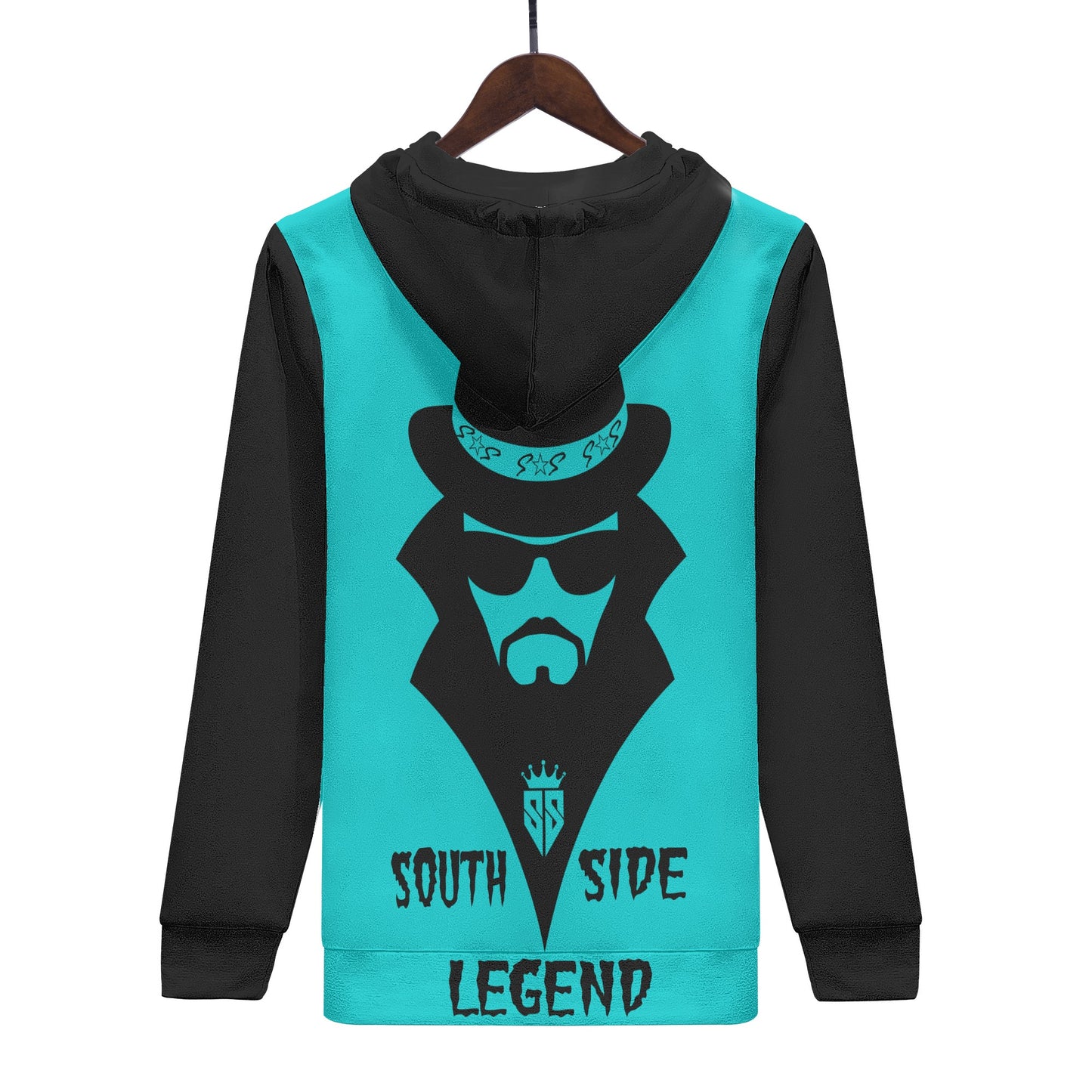 Trap Star Valley Legend 3.0 Turquoise Mens Hoodie