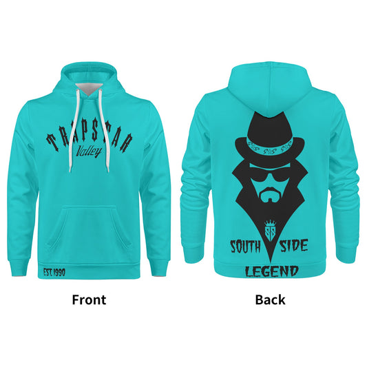 Trap Star Valley Legend 3.0 Turquoise Mens Hoodie