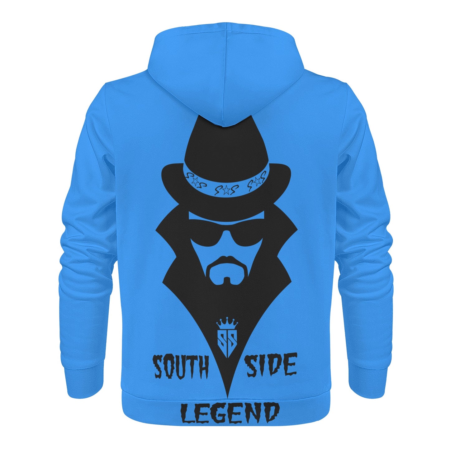 Trap Star Valley Legend 3.0 Blue Mens Hoodie