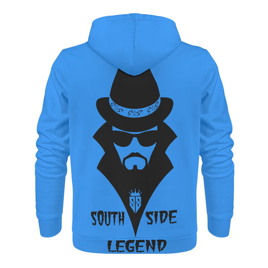 Trap Star Valley Legend 3.0 Blue Mens Hoodie