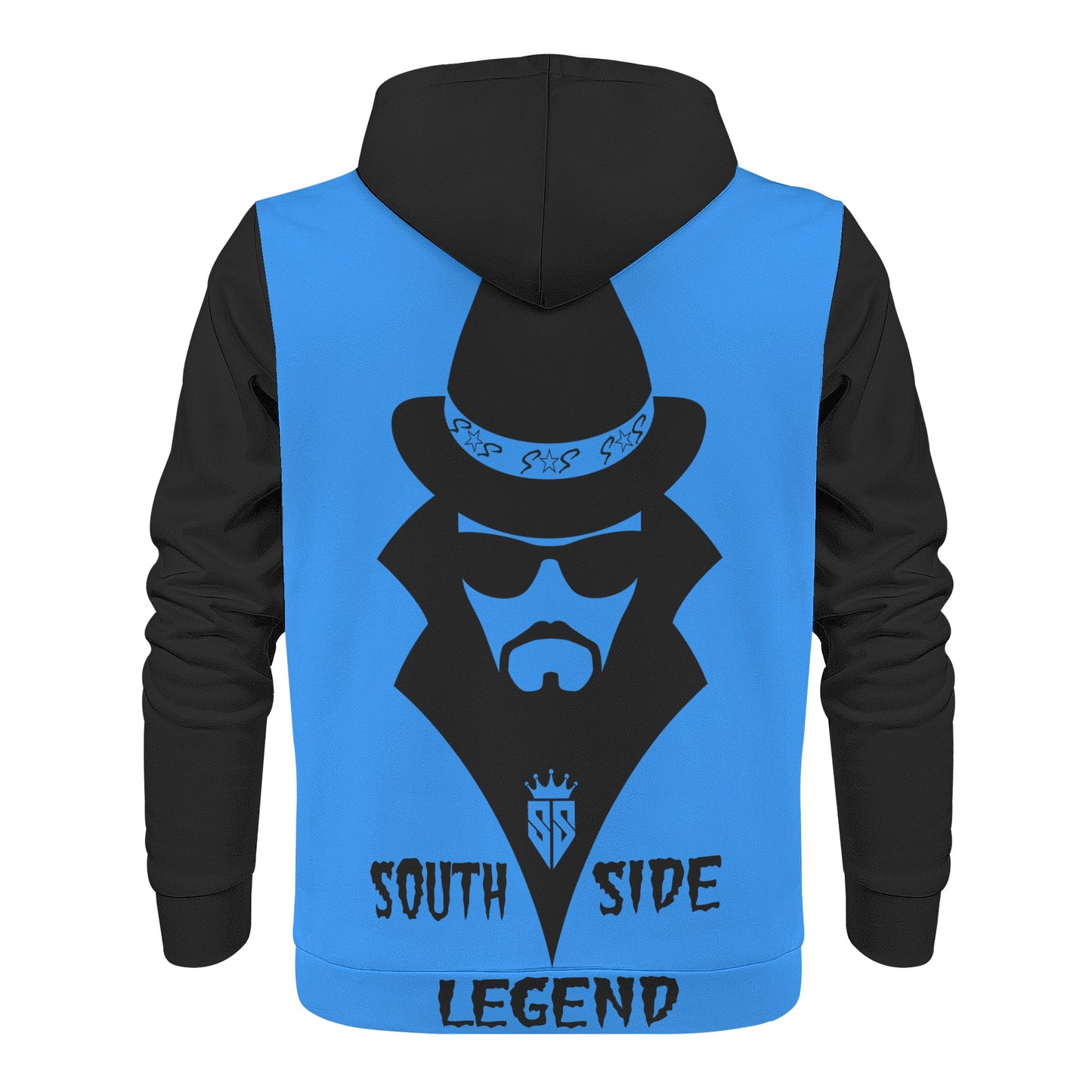 Trap Star Valley Legend 3.0 Blue Mens Hoodie