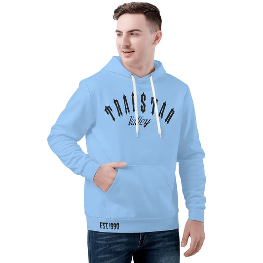 Trap Star Valley Legend 3.0 Sky Blue Mens Hoodie