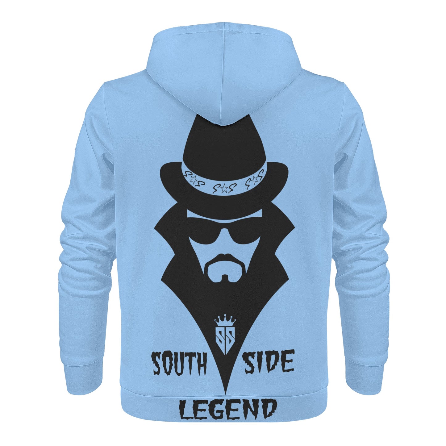 Trap Star Valley Legend 3.0 Sky Blue Mens Hoodie