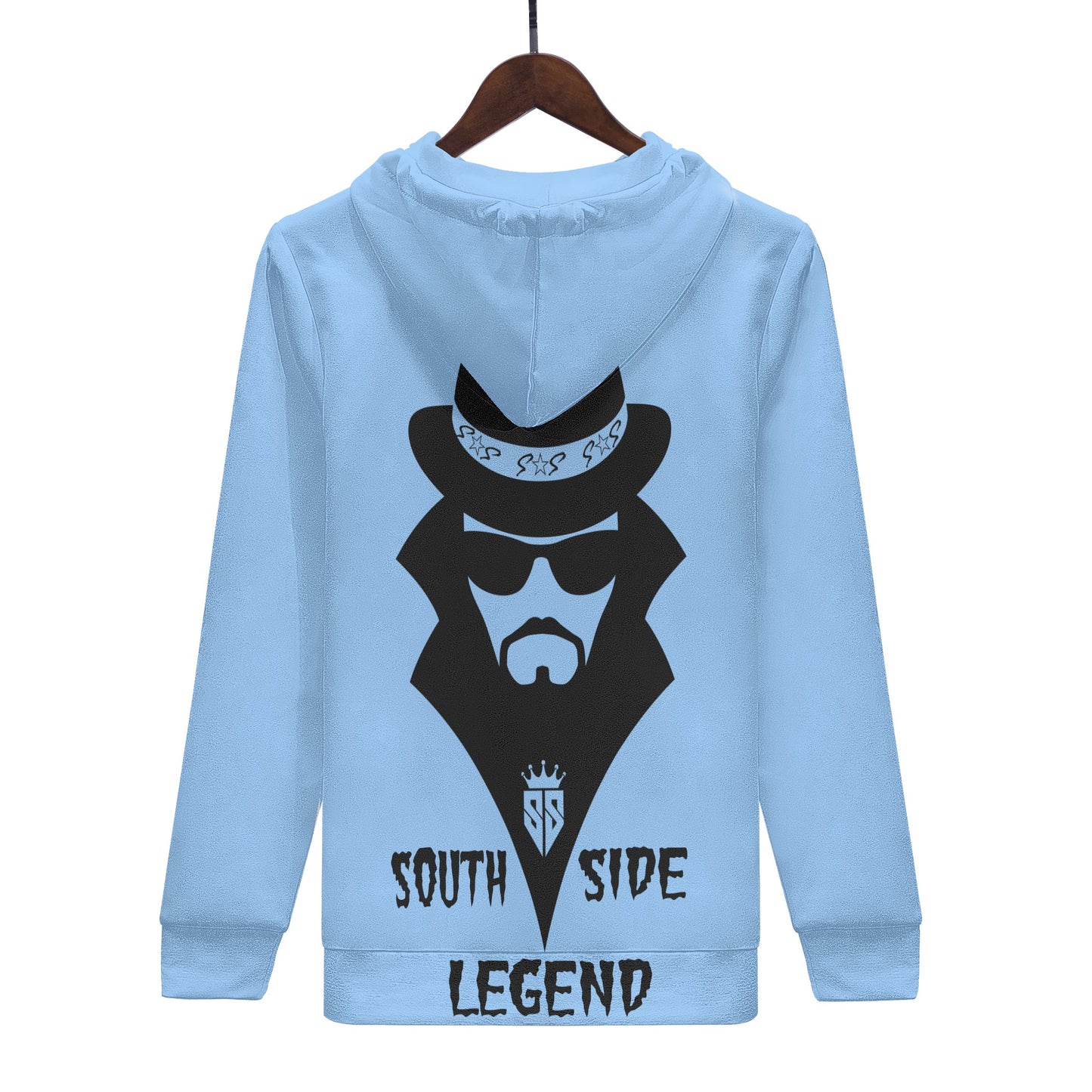 Trap Star Valley Legend 3.0 Sky Blue Mens Hoodie