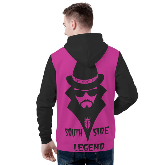 Trap Star Valley Legend 3.0 Purple Mens Hoodie