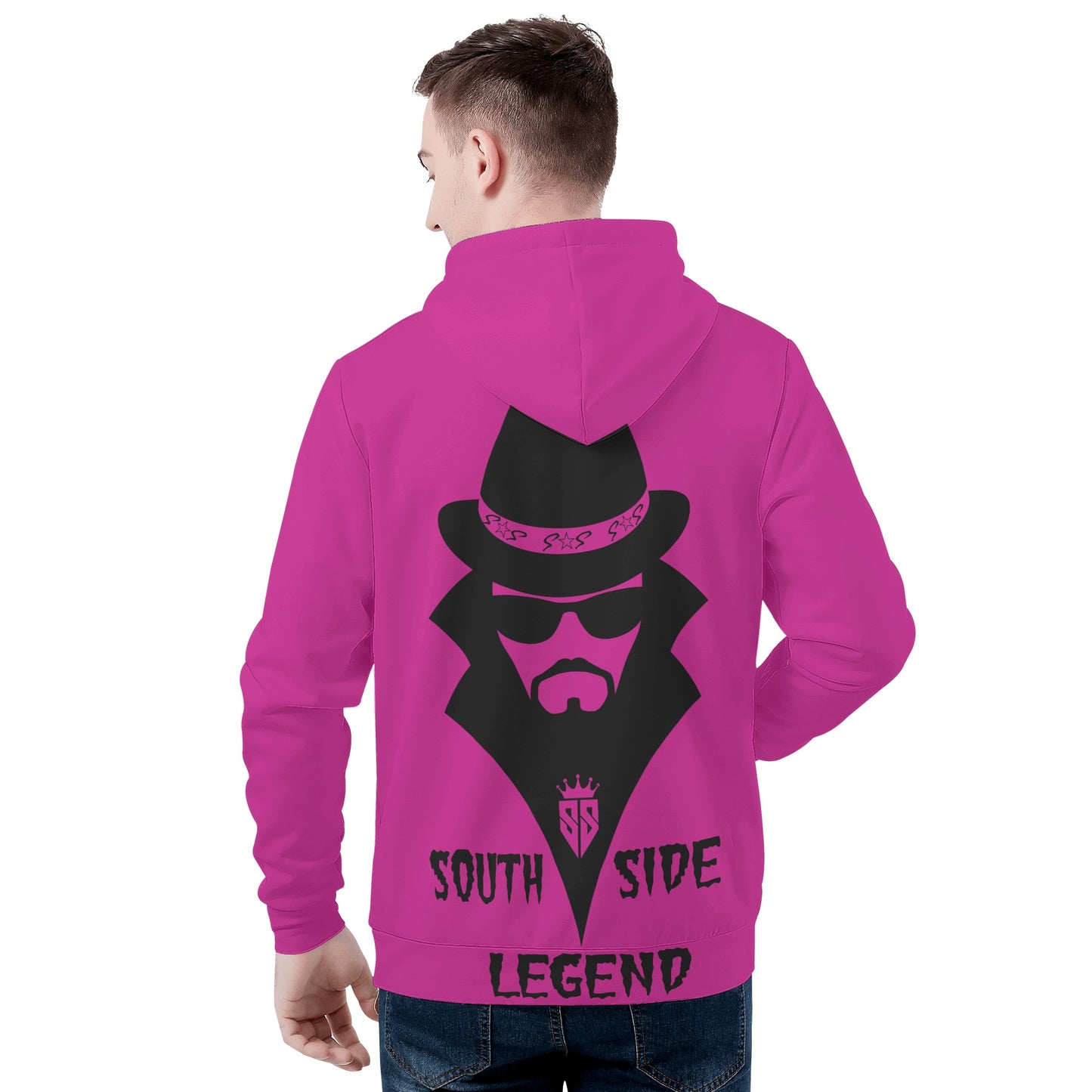 Trap Star Valley Legend 3.0 Purple Mens Hoodie