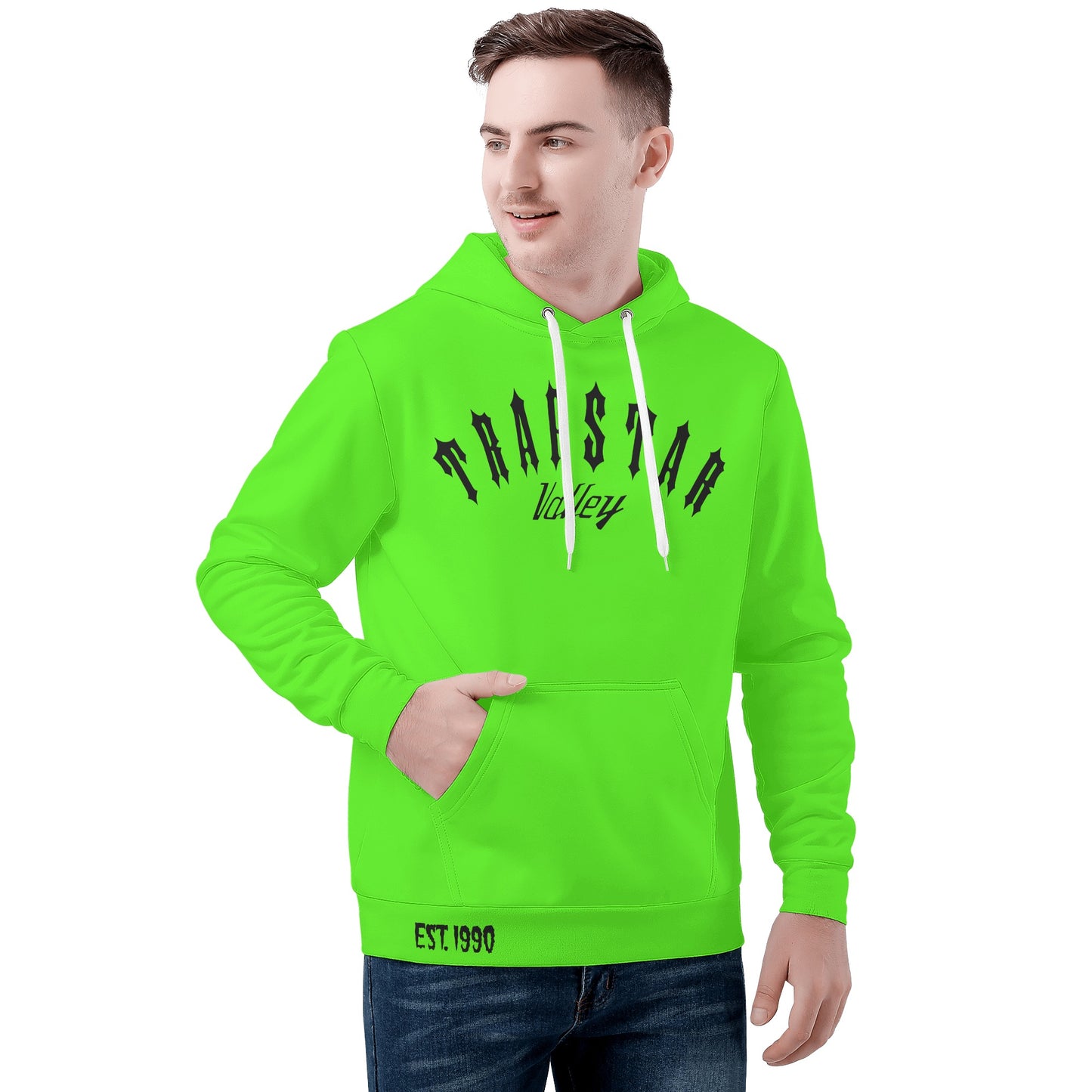 Trap Star Goo Green 3.0 Mens Hoodie