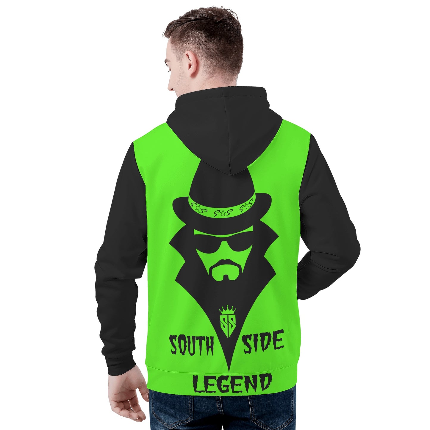 Trap Star Valley 3.0 Goo Green Mens Hoodie