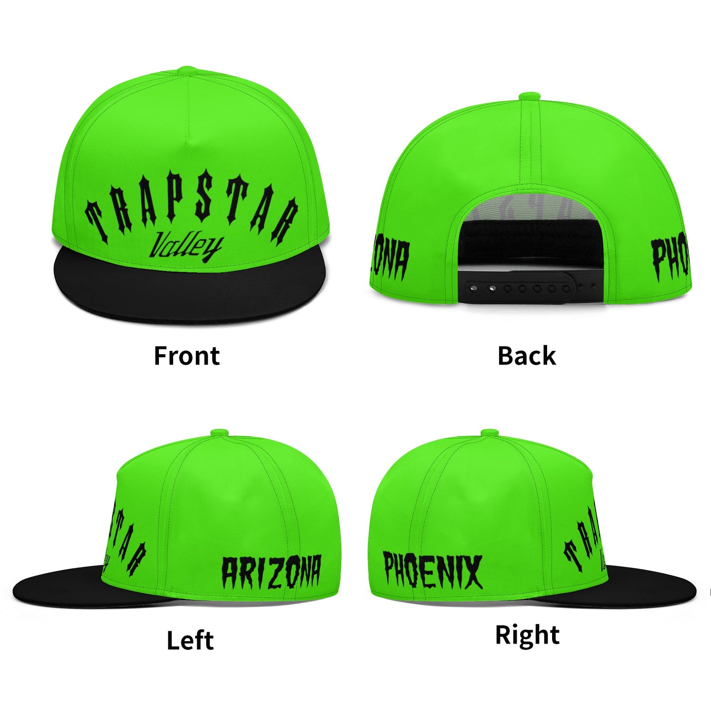 Trap Star Valley Goo Green Snap Back