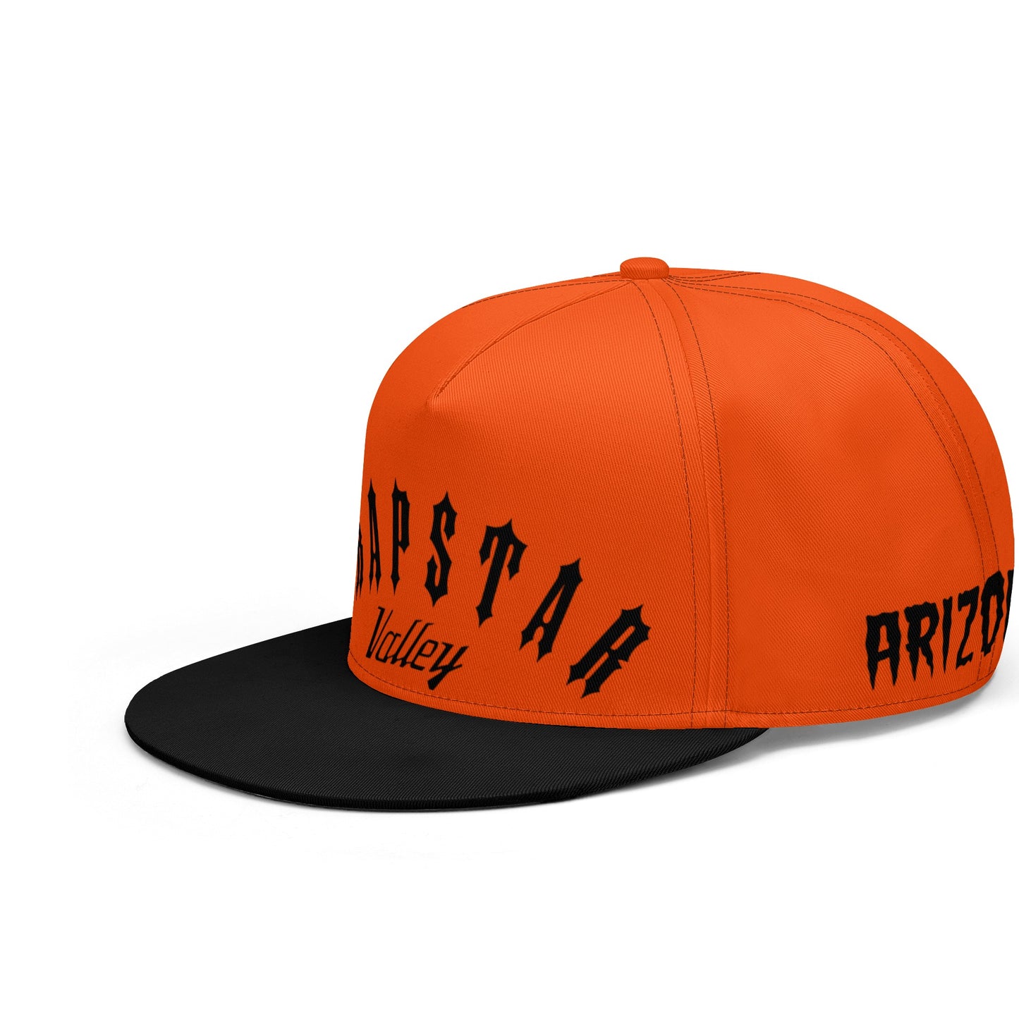 Trap Star Valley Dark Orange Snap Back