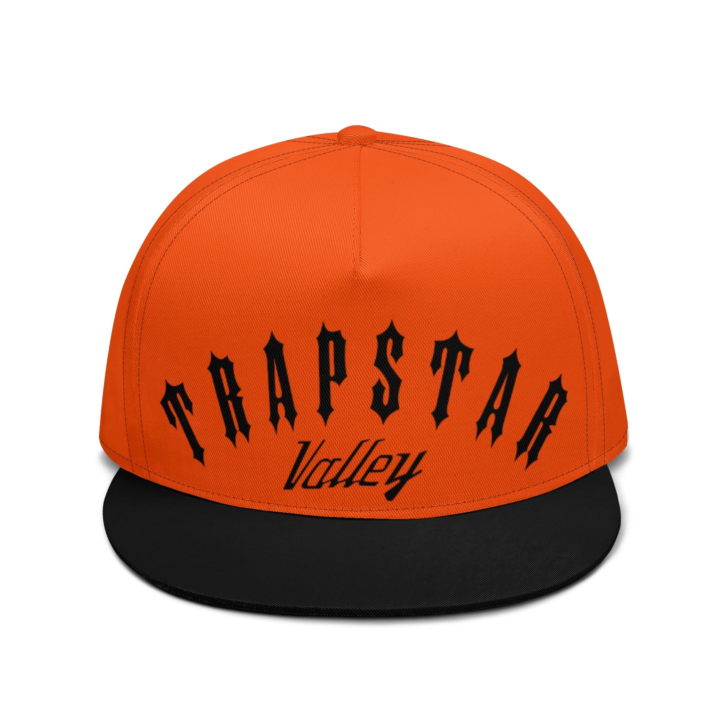 Trap Star Valley Dark Orange Snap Back