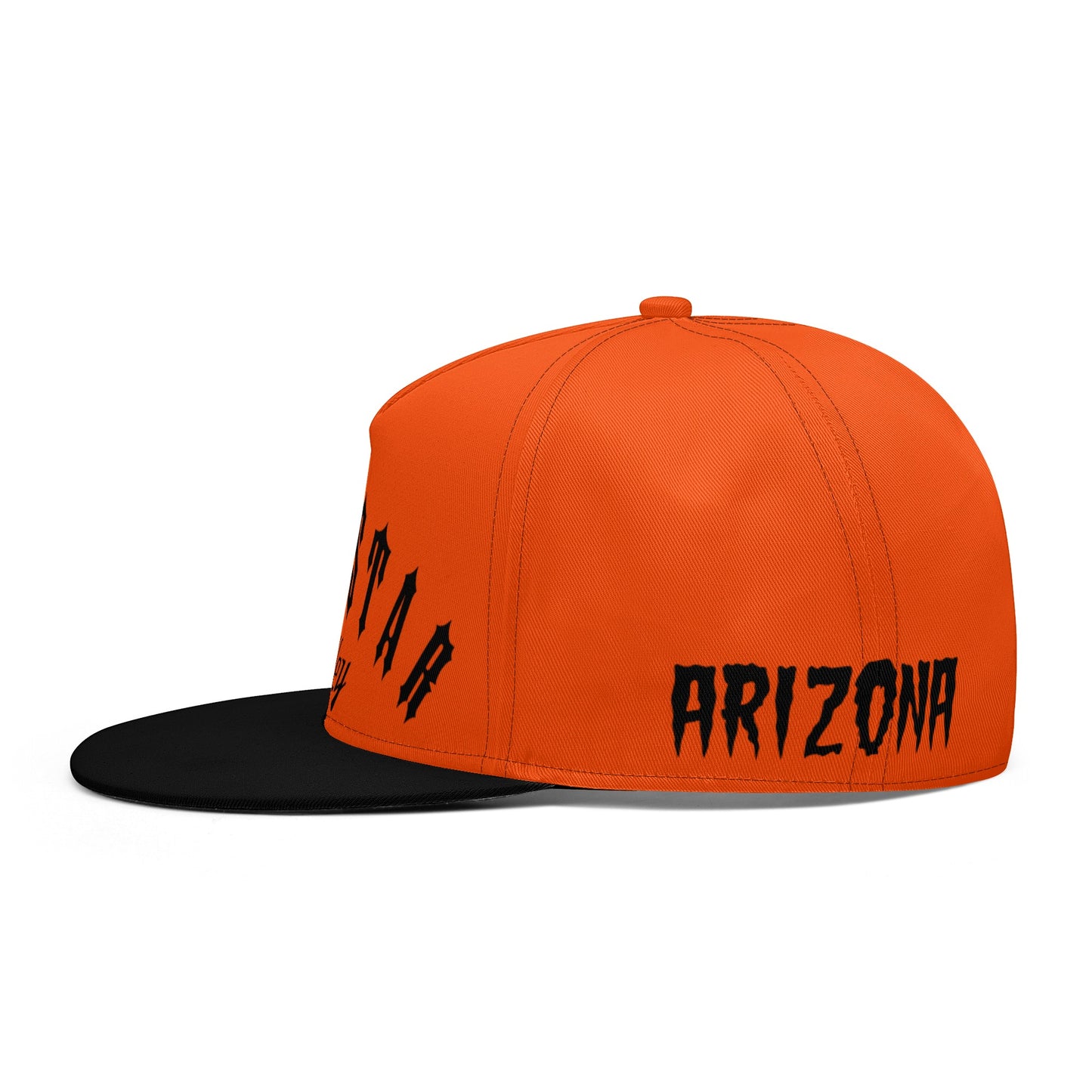 Trap Star Valley Dark Orange Snap Back