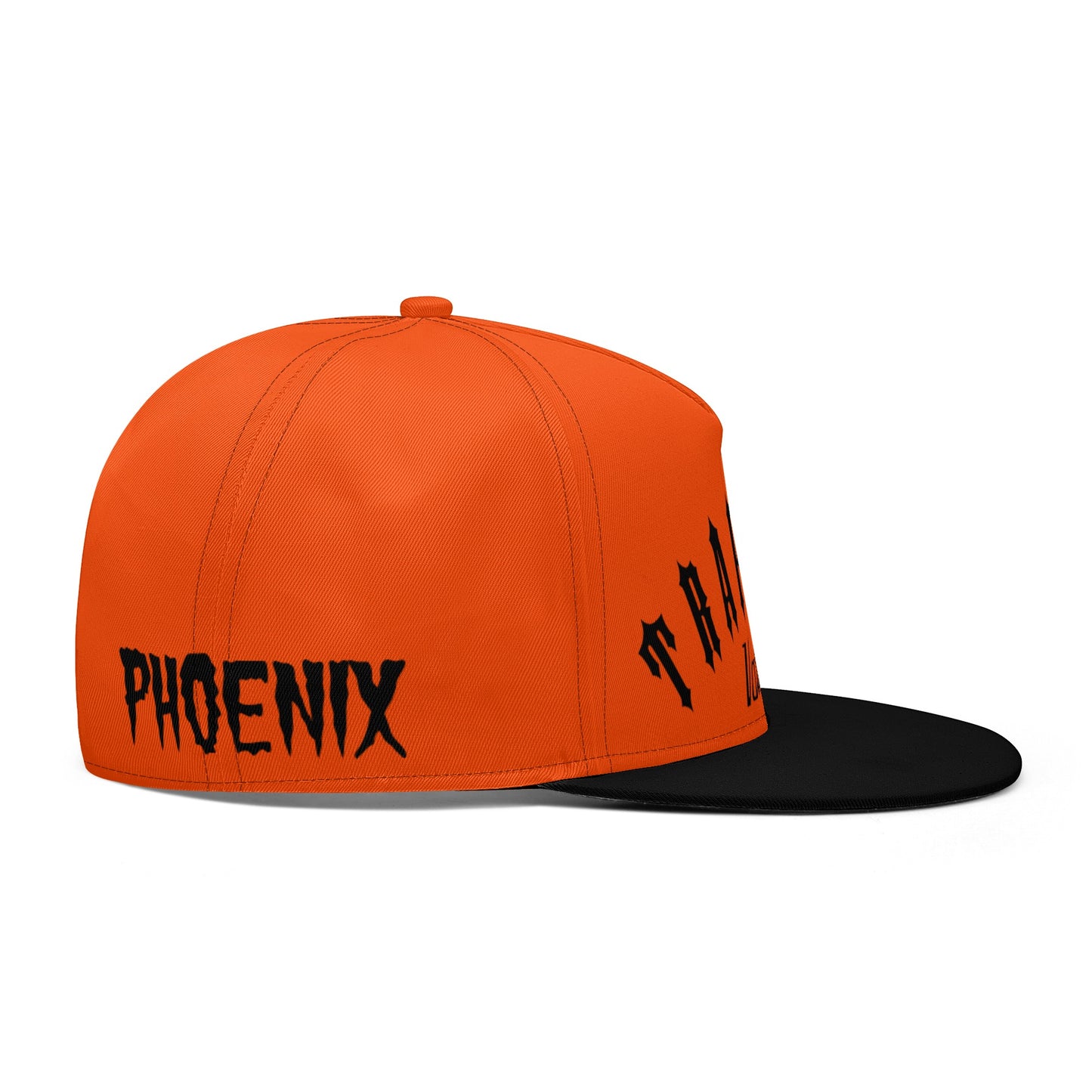 Trap Star Valley Dark Orange Snap Back