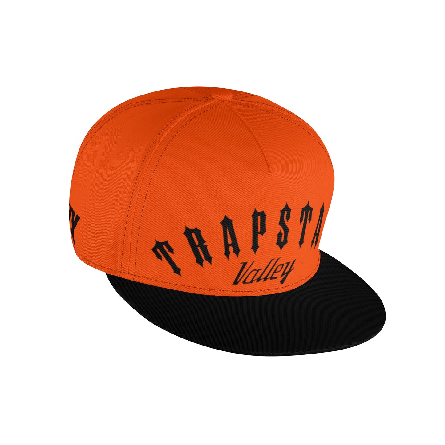 Trap Star Valley Dark Orange Snap Back