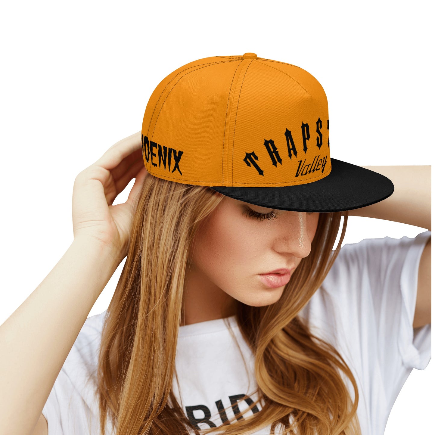 Trap Star Valley Orange Snap Back