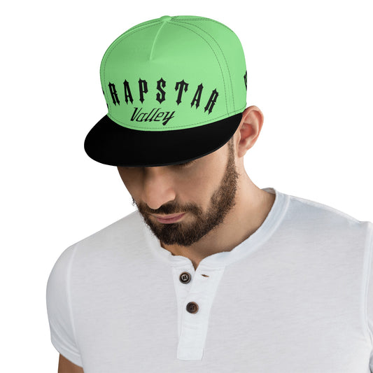 Trap Star Valley Mint Green/Black Snap Back