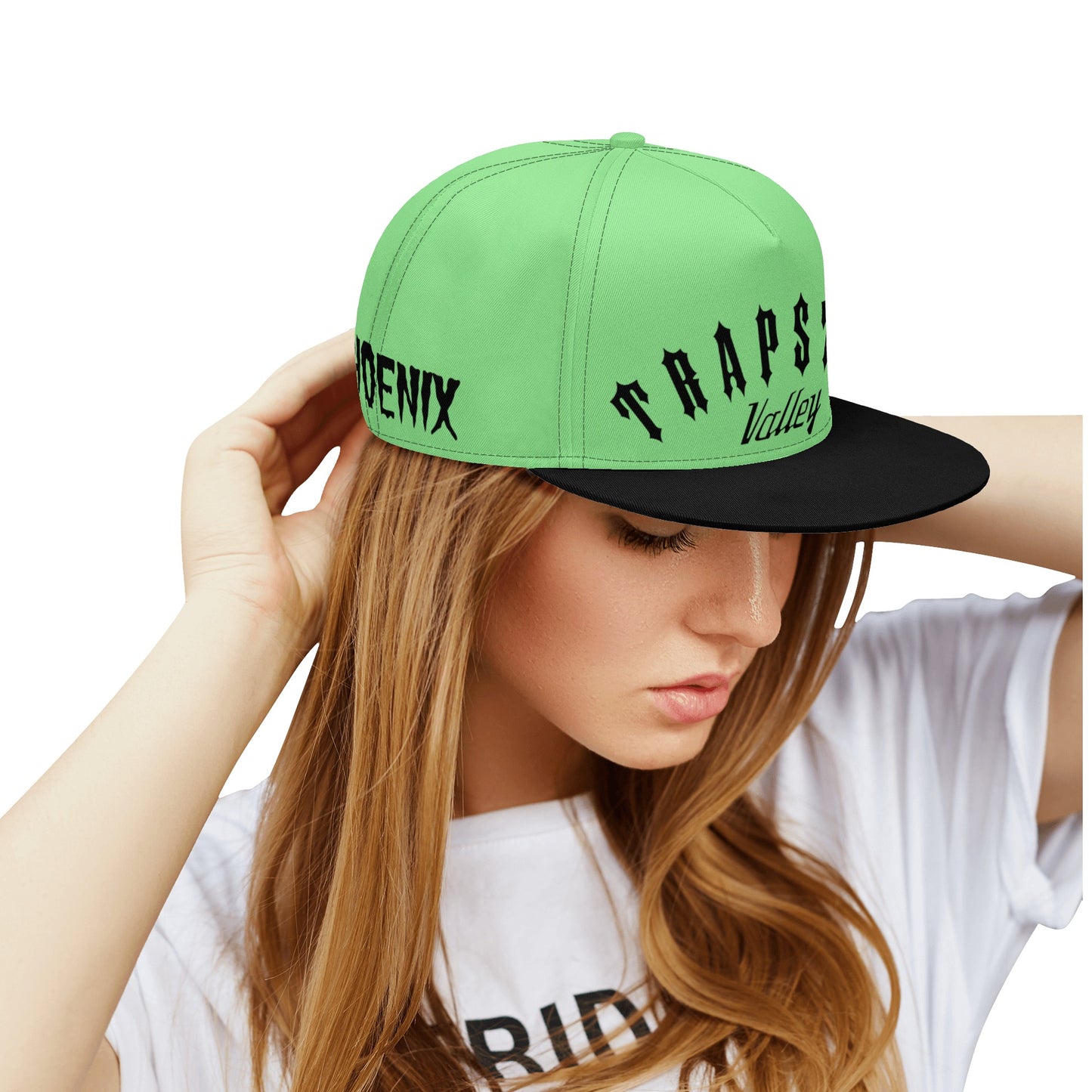 Trap Star Valley Mint Green/Black Snap Back