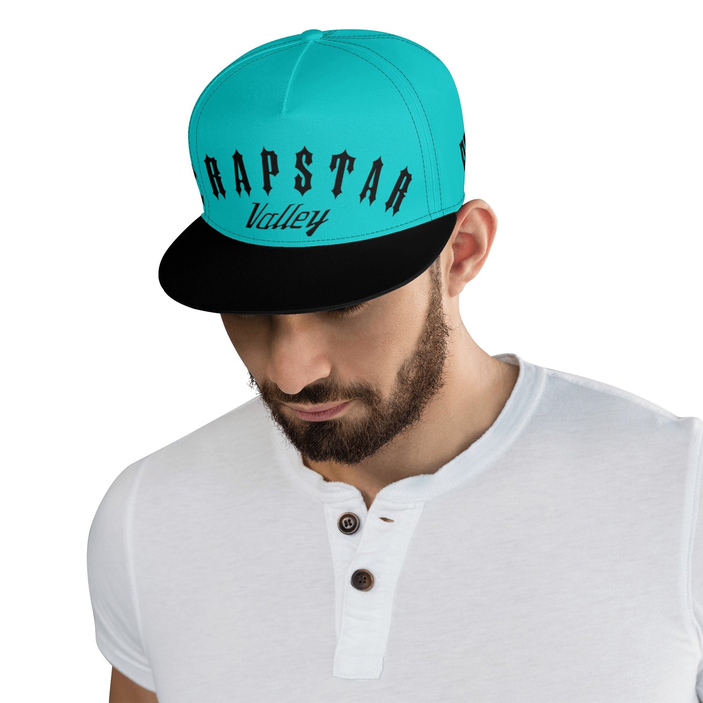 Trap Star Valley Turquoise Snap Back