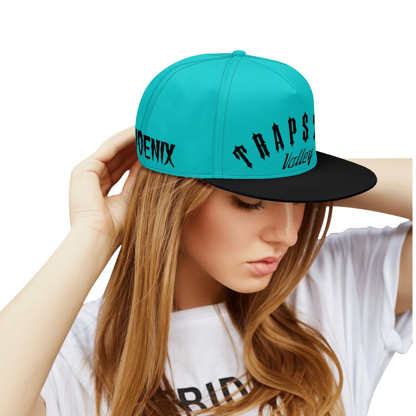 Trap Star Valley Turquoise Snap Back