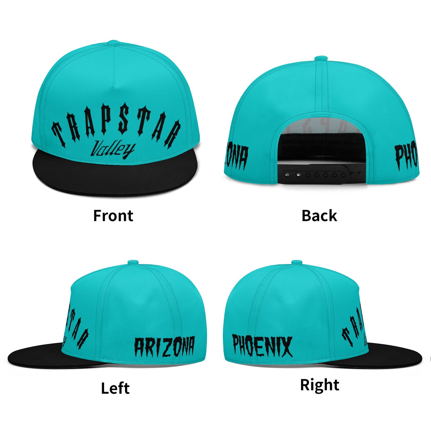 Trap Star Valley Turquoise Snap Back