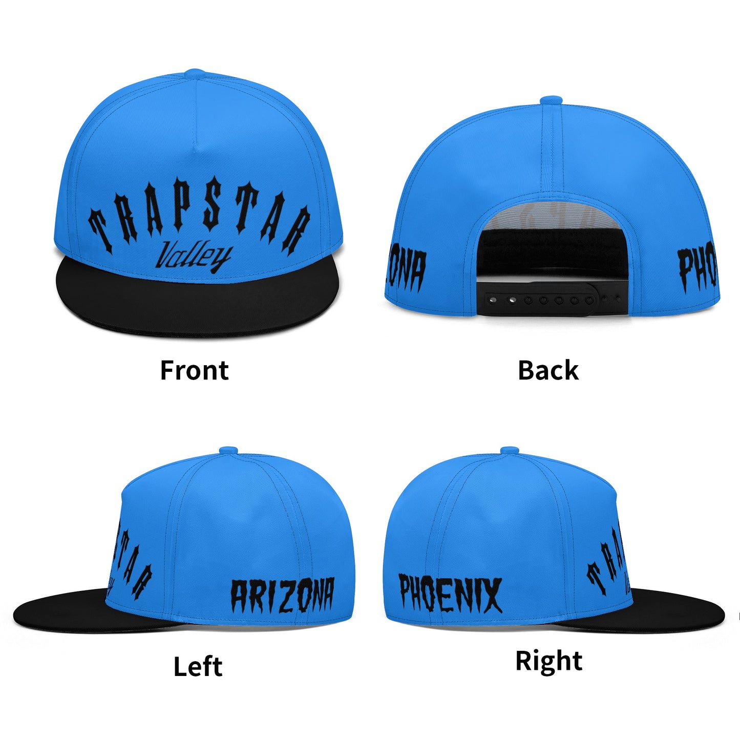 Trap Star Valley Blue Snap Back