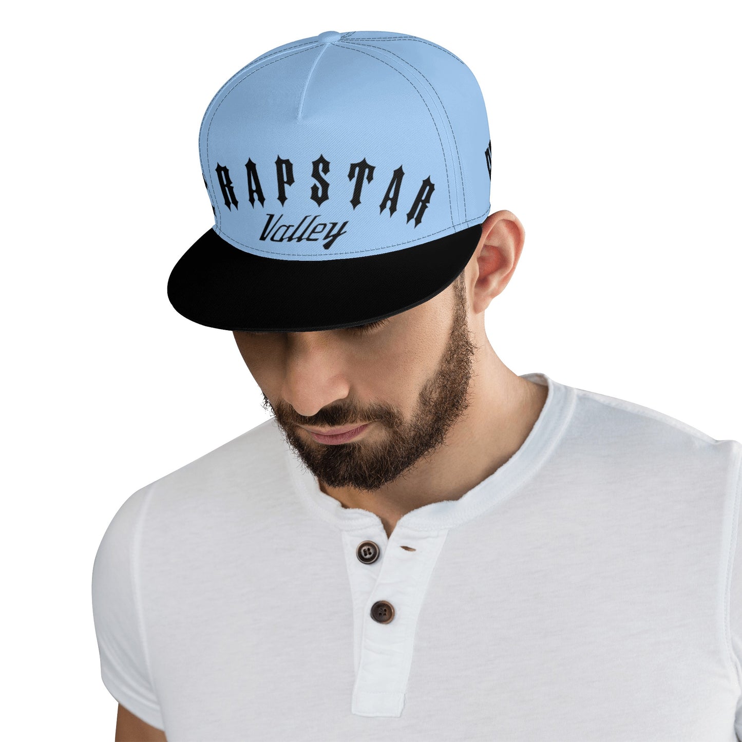 Trap Star Valley SkyBlue/Blk Snap Back