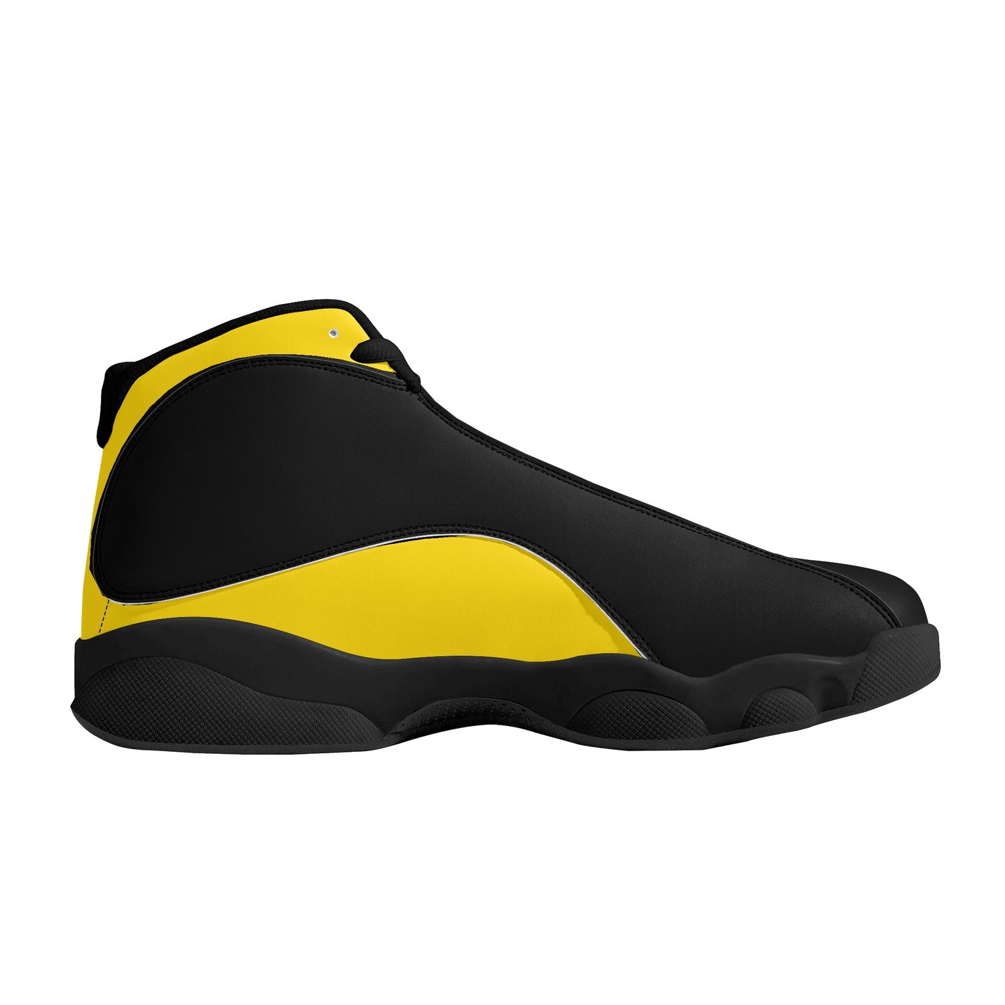 Mens Black Soles Basketball Shoes