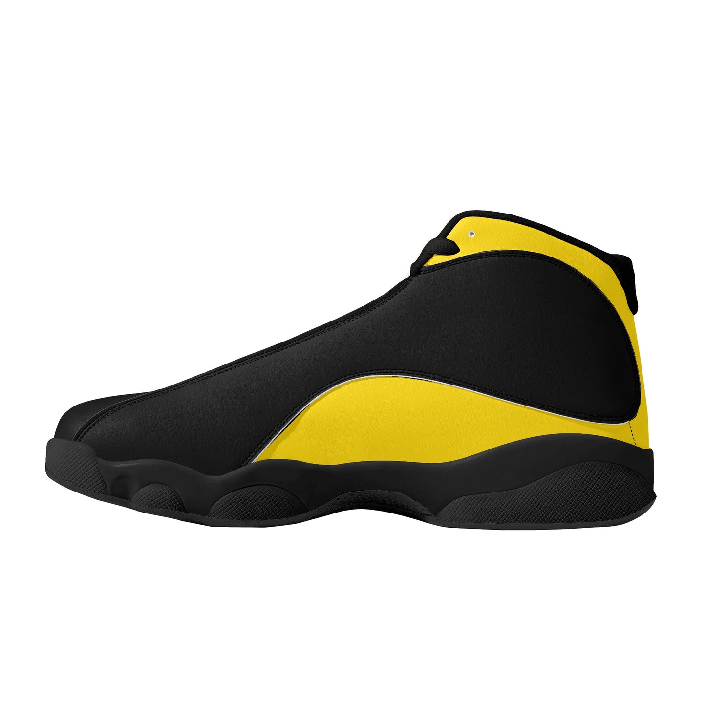 Mens Black Soles Basketball Shoes