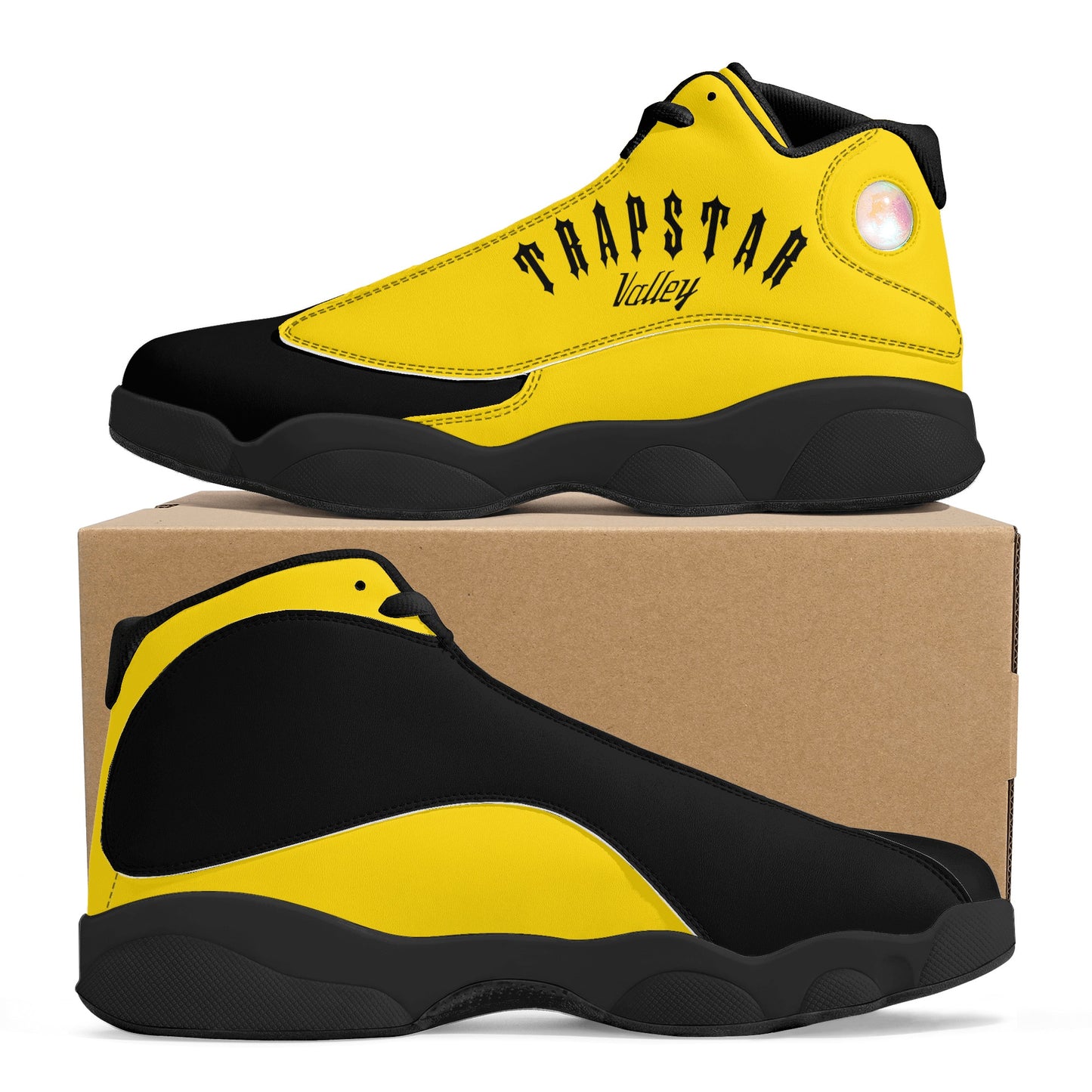 Mens Black Soles Basketball Shoes