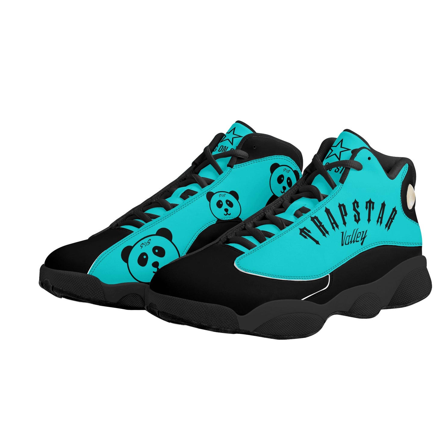 Trap Star Panda 1.0 Turquoise Manss Star Kicks