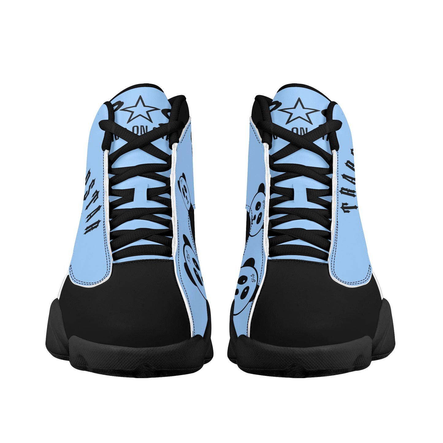 Trap Star Valley Panda TS SkyBlue/Blk Mens Star Kicks