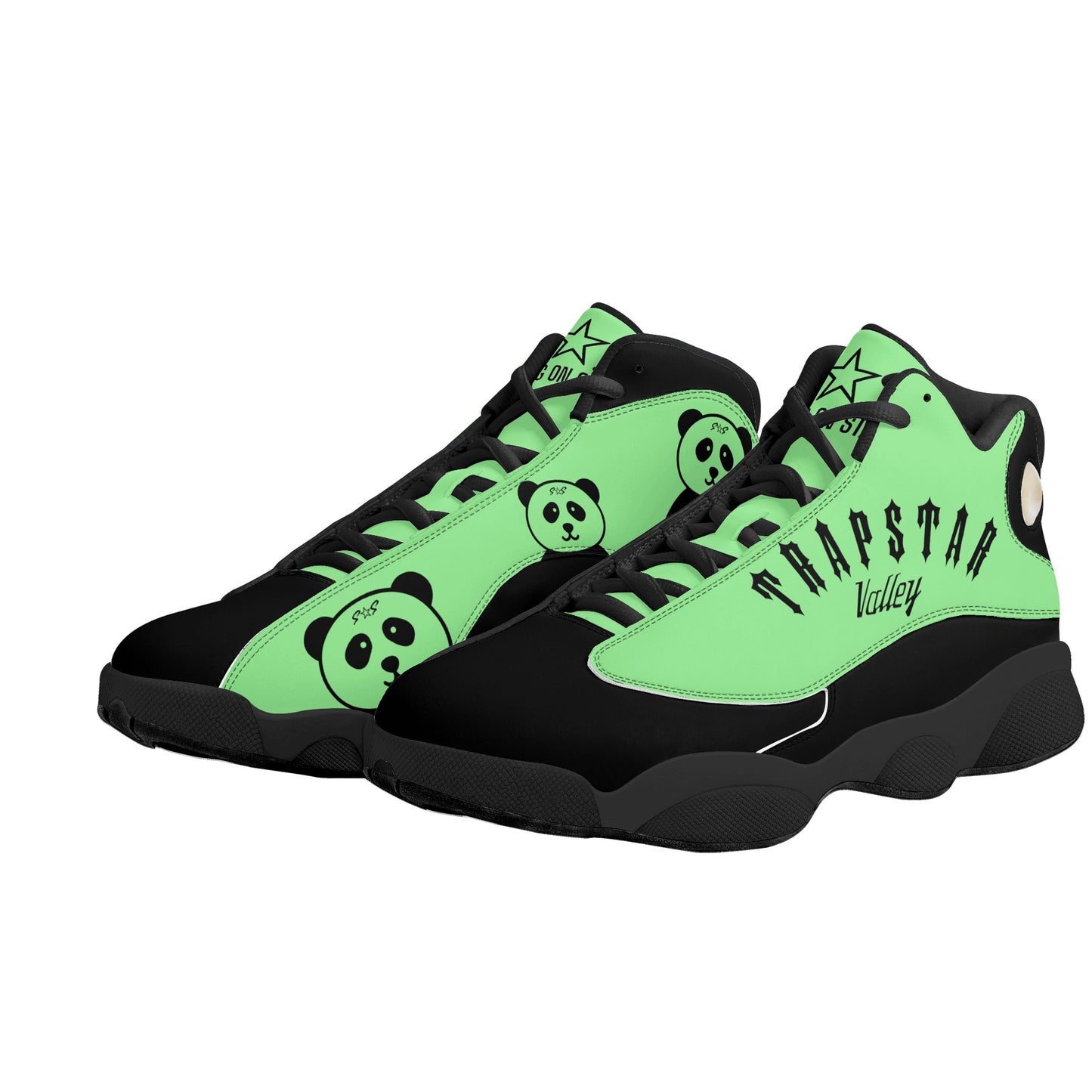 Trap Star Valley Panda 1.0 Mens Mint Green/Blk