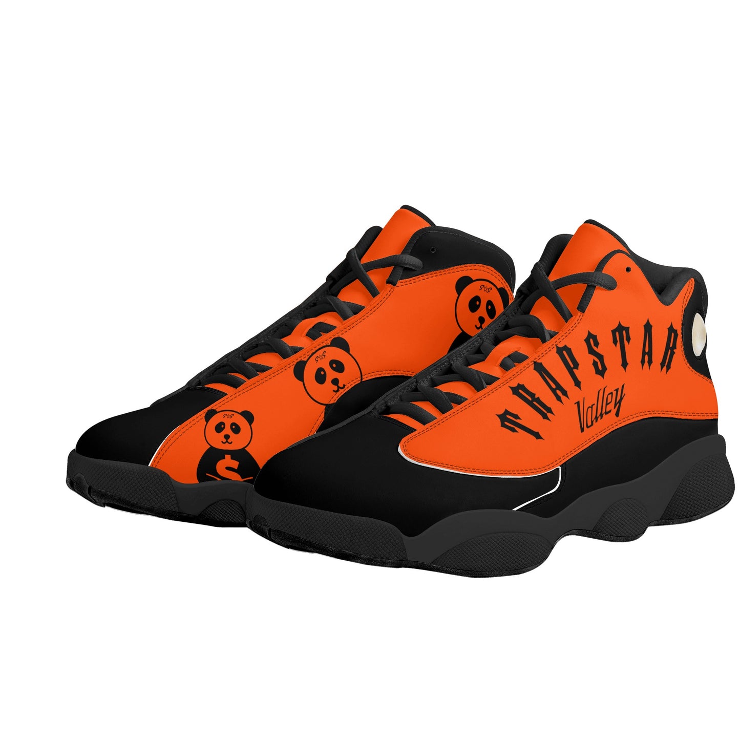 Trap Star Panda 1.0 Dark Orange Mens Star Kicks