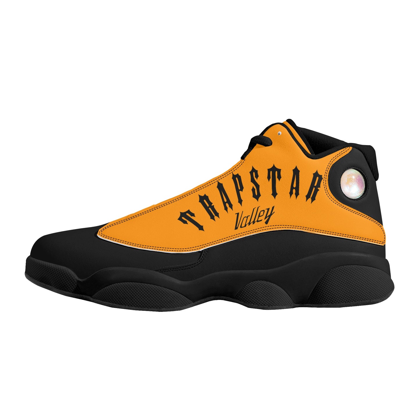 Trap Star Valley Panda  1.0 Mens Orange/Blk Star Kicks