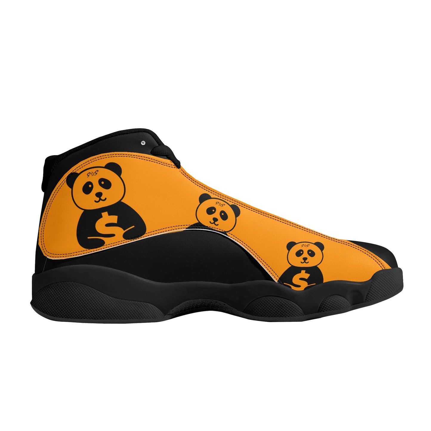 Trap Star Valley Panda  1.0 Mens Orange/Blk Star Kicks