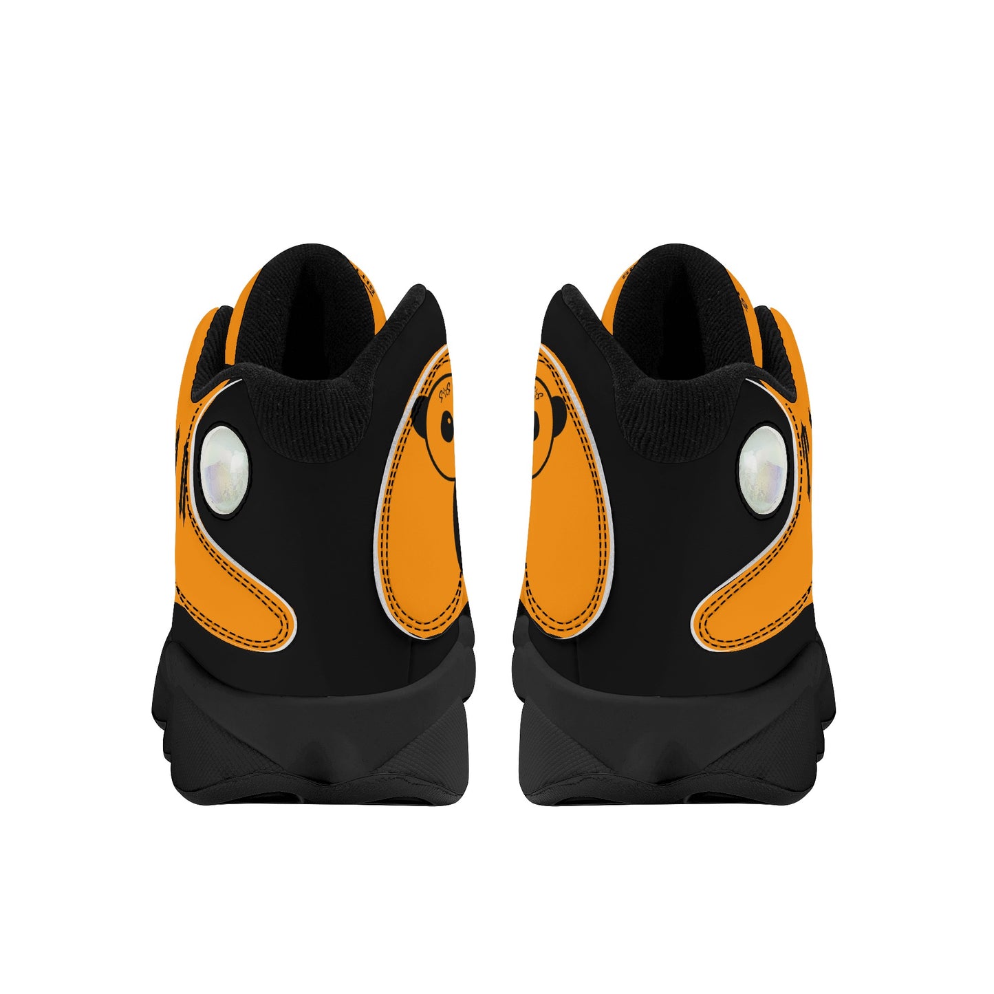 Trap Star Valley Panda  1.0 Mens Orange/Blk Star Kicks