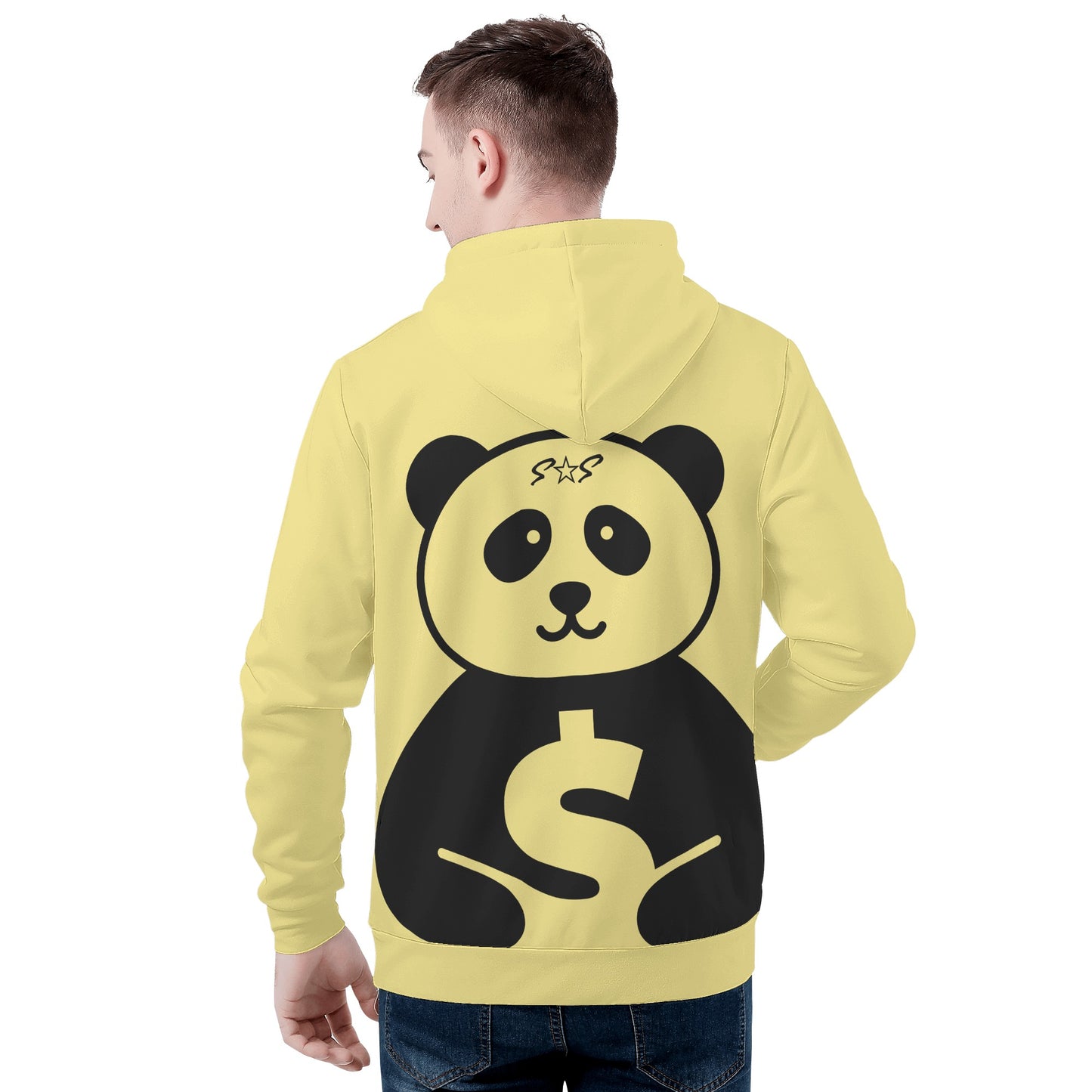 Trap Star Valley Panda 1.0 Tan Mens Hoodie